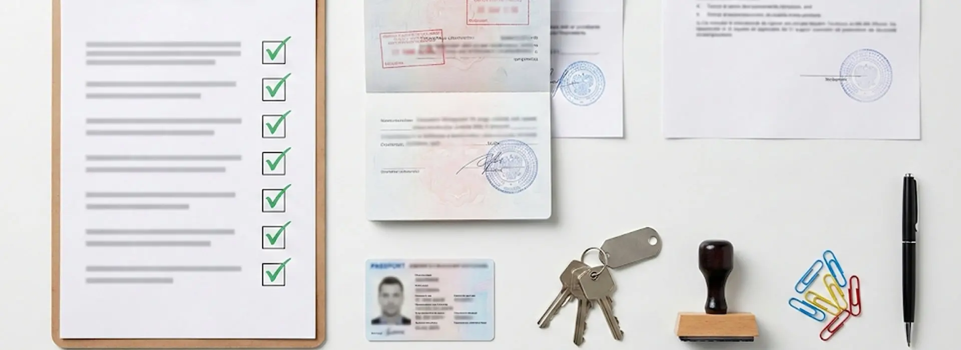 Carpeta con documentos organizados para trámite inmobiliario